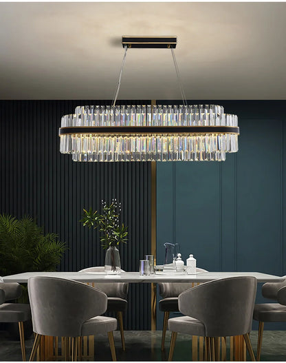 Modern Luxury LED Crystal Chandeliers