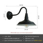 Retro Waterproof LED Wall Lamp Outdoor Courtyard Villa Garden