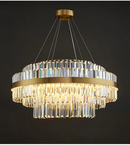 Modern Luxury LED Crystal Chandeliers