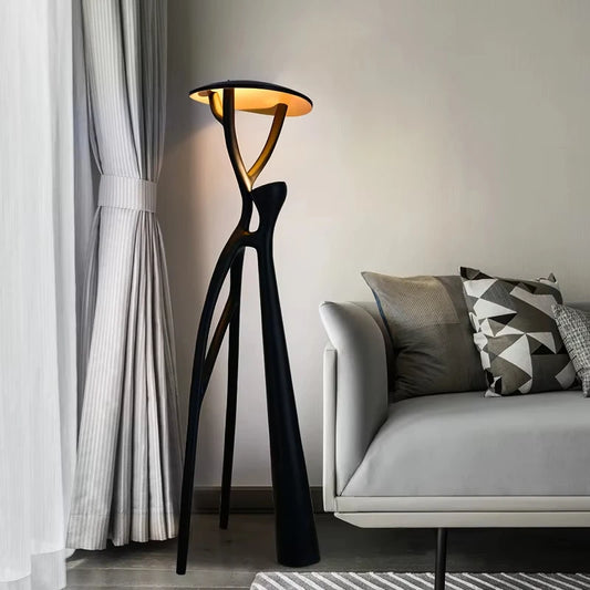 Modern Ornament Sculpture Resin Floor Lamp Creative
