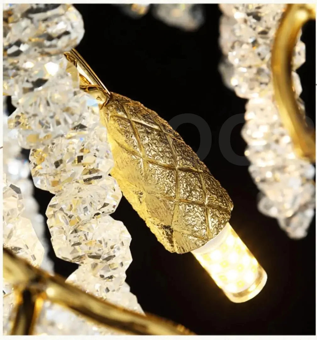 Modern Luxury Crystal Wall Lamp