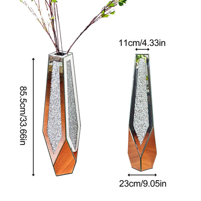 Tall Floor Mirror Vase.