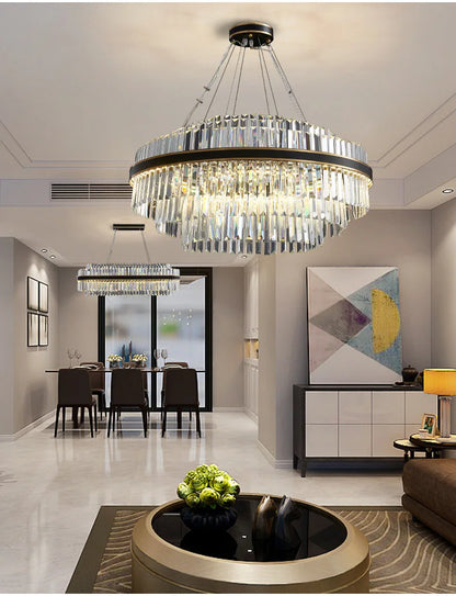 Modern Luxury LED Crystal Chandeliers