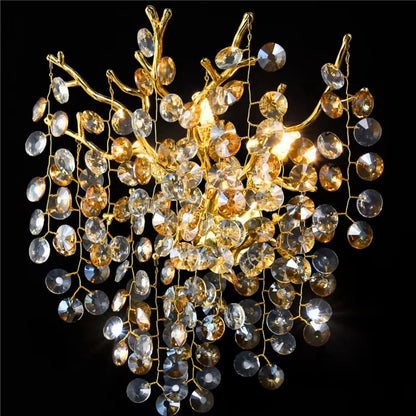 Modern Luxury Crystal Wall Lamp