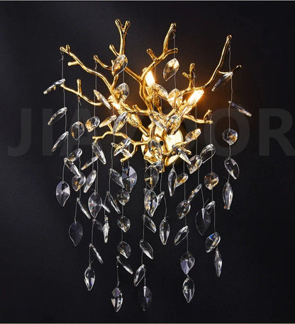 Modern Luxury Crystal Wall Lamp