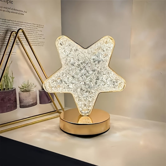 Modern Star-Shaped Table Lamp
